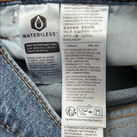 Levi's 514 Men’s Blue Jeans - Picture 4 of 6